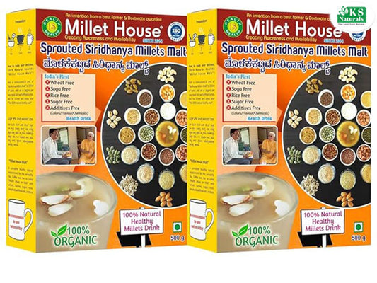 Millet House (Sprouted Siridhanya Millets Malt) available in Hyderabad