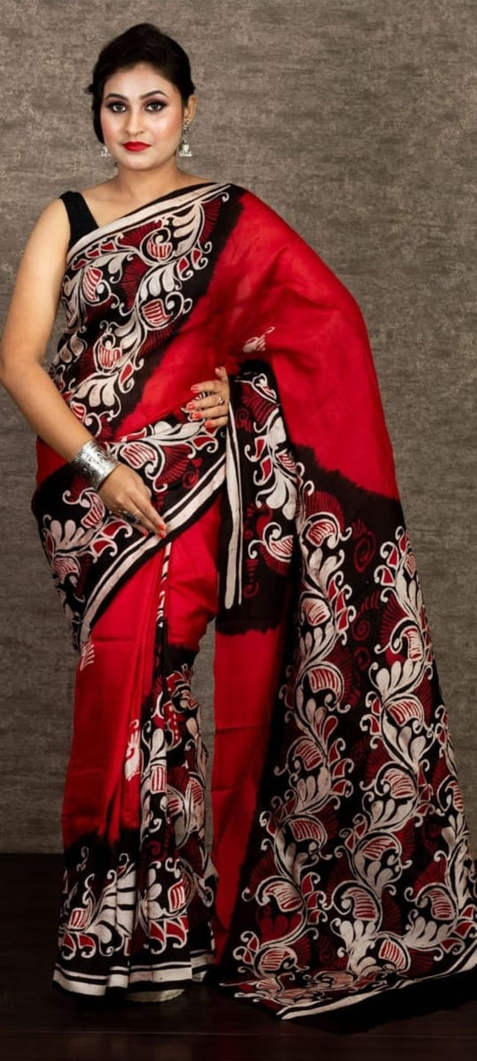 Murshidabad Pure Silk Saree