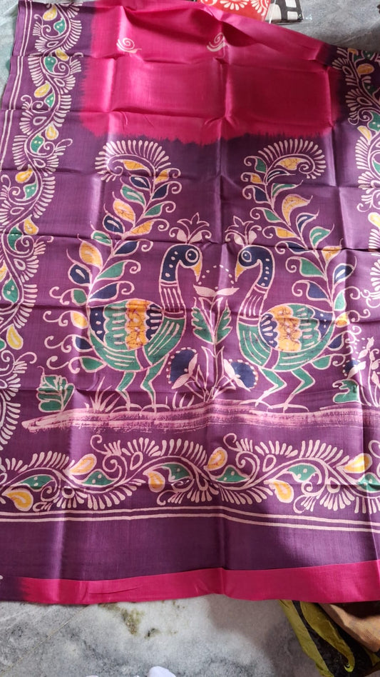 Murshidabad Pure Silk Saree