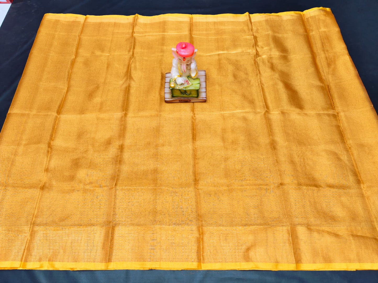 Uppada Gold Color Full Tissue Saree