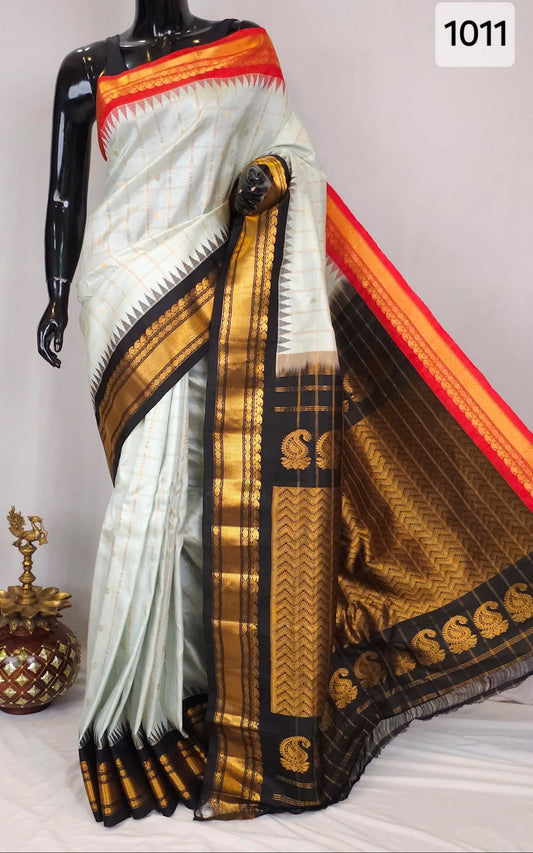 Gadwal Pure Silk Saree