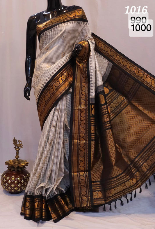 Gadwal Pure Silk Saree