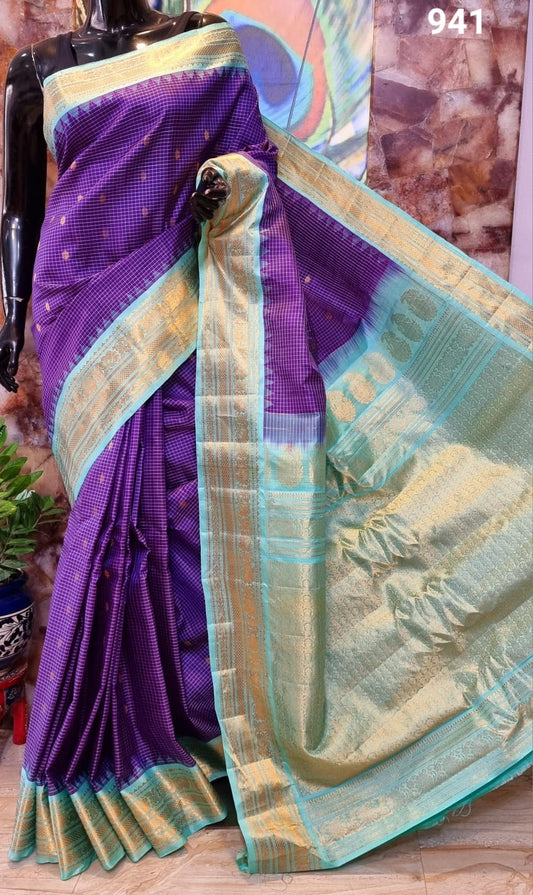 Gadwal Pure Silk Saree