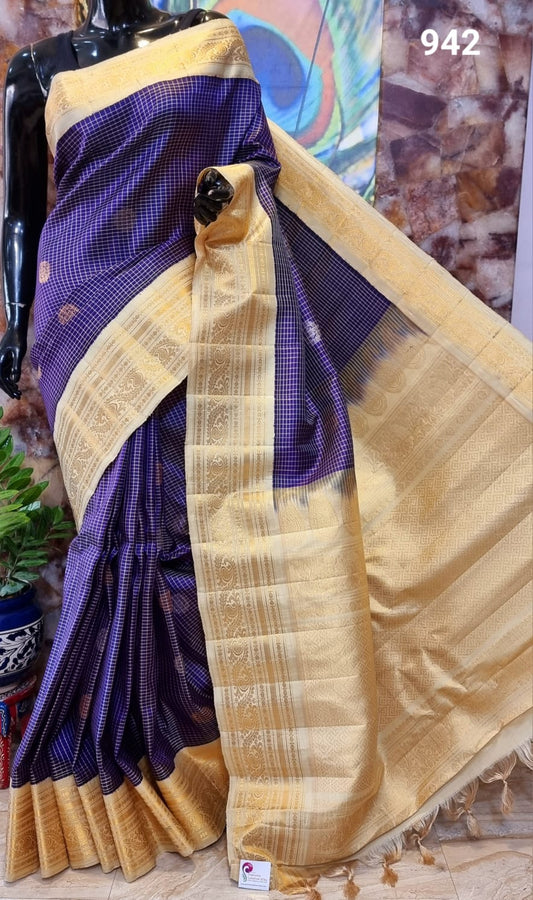 Gadwal Pure Silk Saree