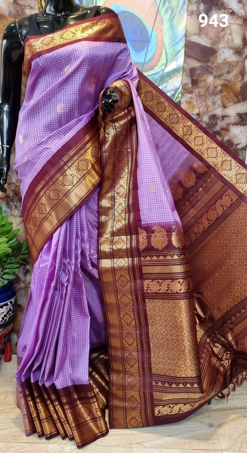 Gadwal Pure Silk Saree