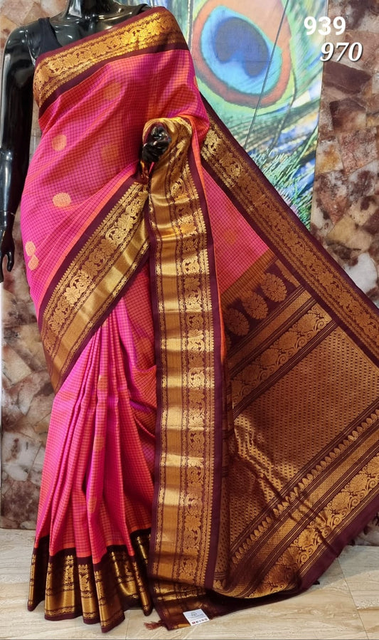 Gadwal Pure Silk Saree