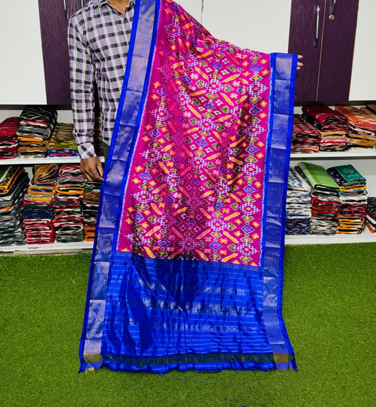 Pure Ikkat Pure Silk Duppata