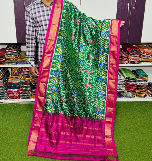 Pure Ikkat Pure Silk Duppata