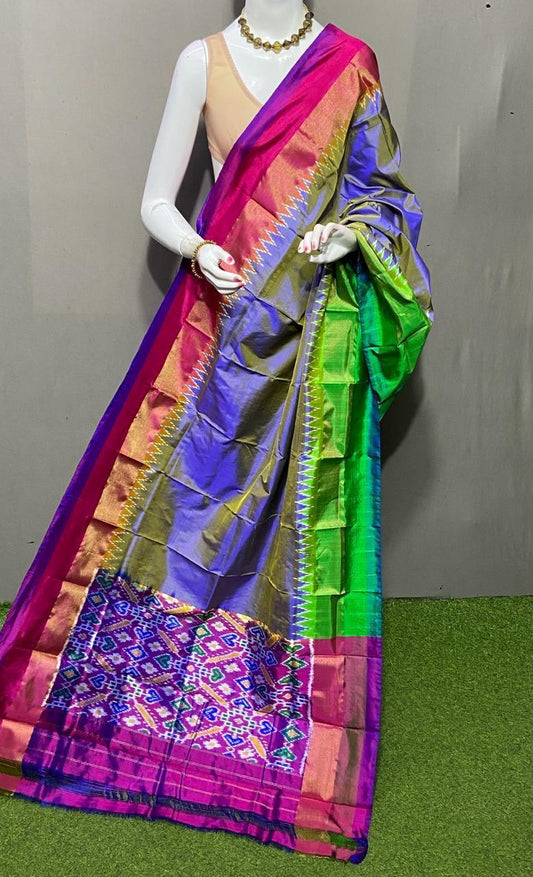 Pure Ikkat Pure Silk Duppata