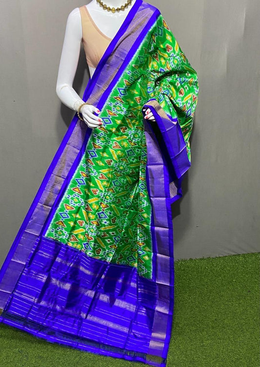 Pure Ikkat Pure Silk Duppata