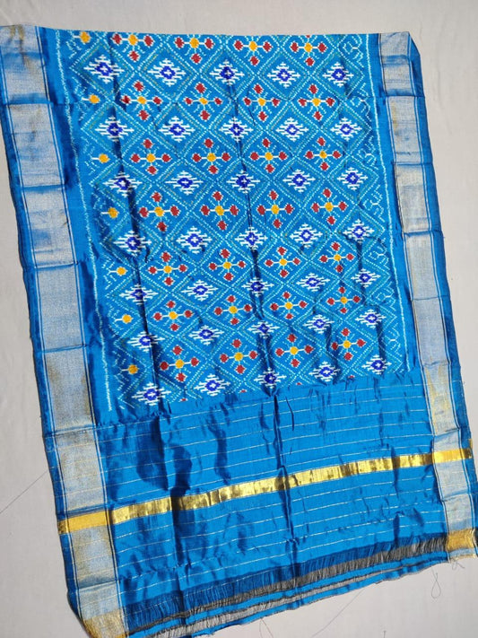 Pure Ikkat Pure Silk Duppata