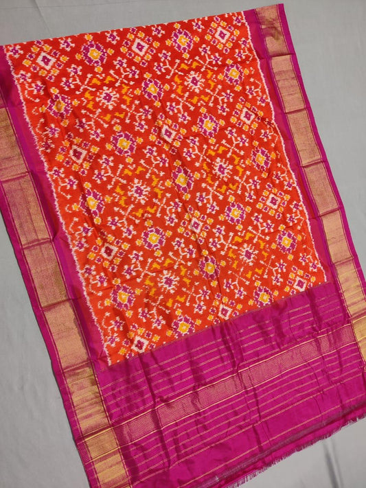 Pure Ikkat Pure Silk Duppata