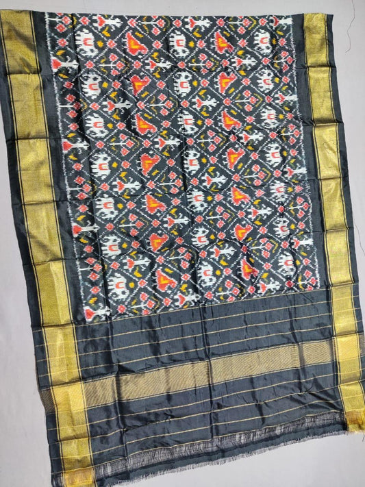 Pure Ikkat Pure Silk Duppata