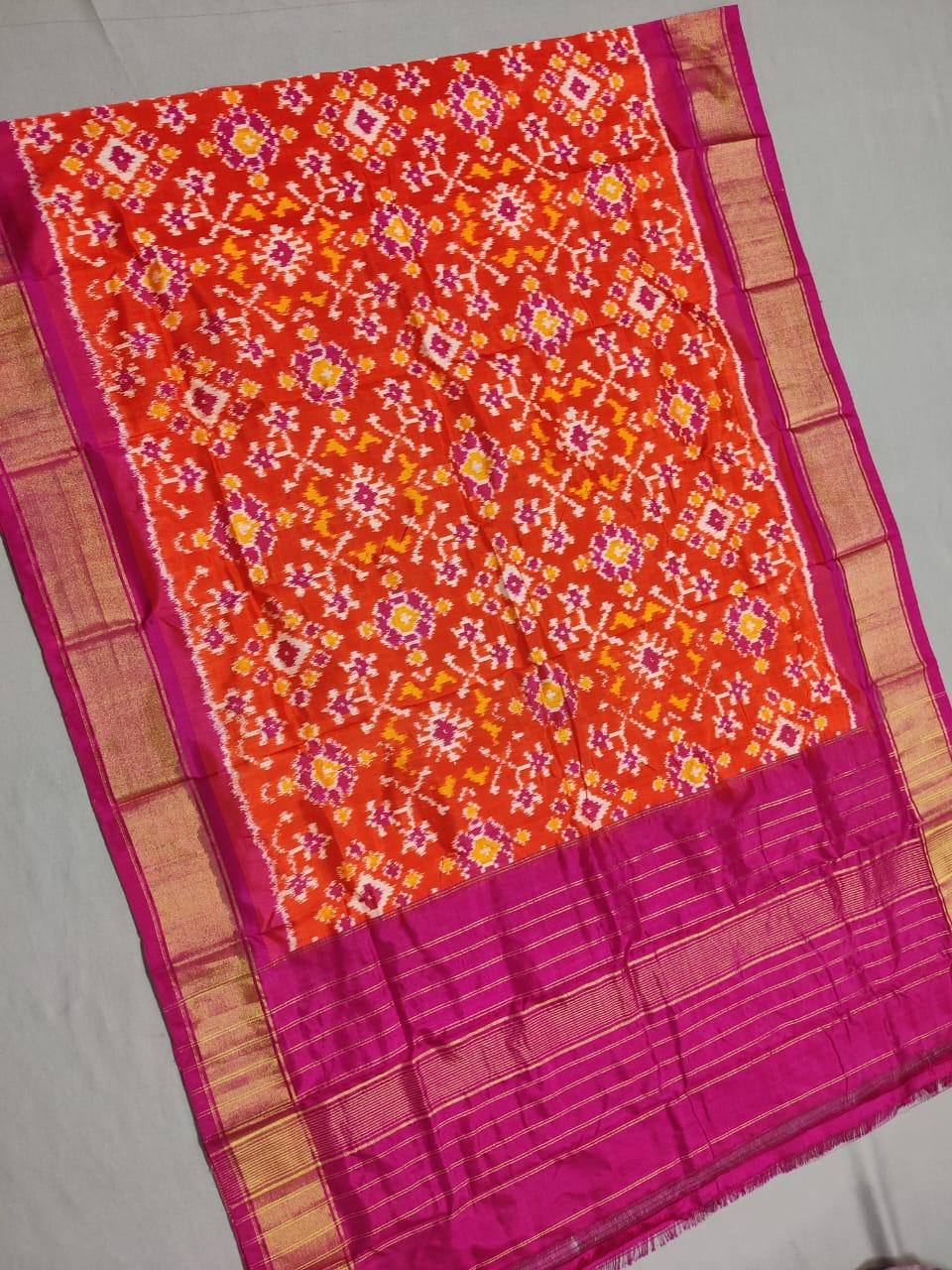 Pure Ikkat Pure Silk Duppata