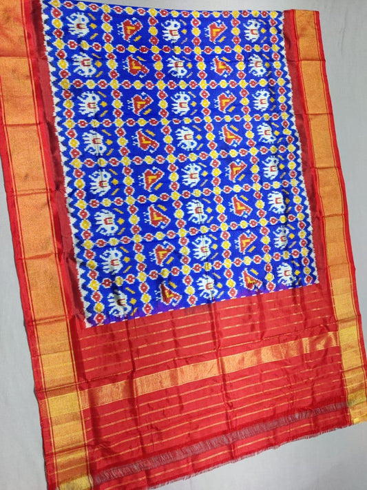 Pure Ikkat Pure Silk Duppata