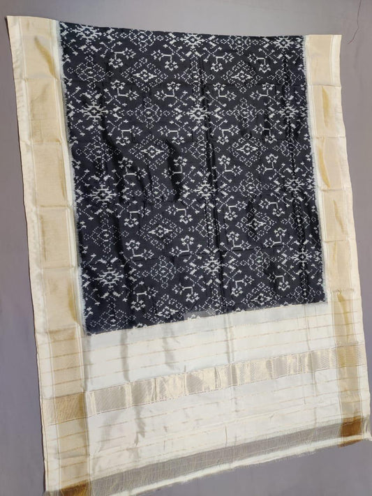 Pure Ikkat Pure Silk Duppata