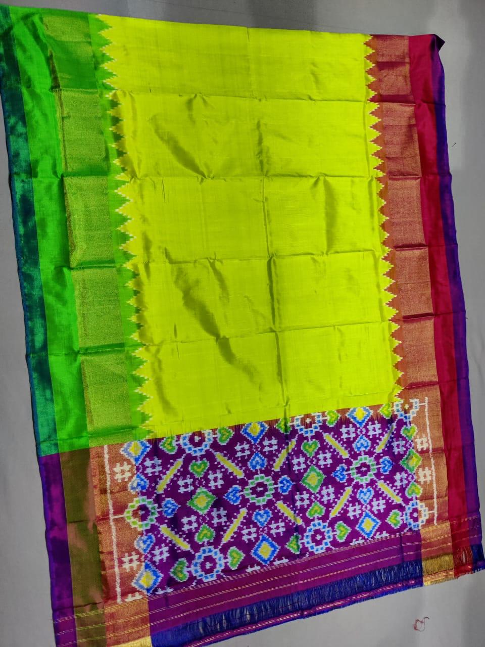 Pure Ikkat Pure Silk Duppata