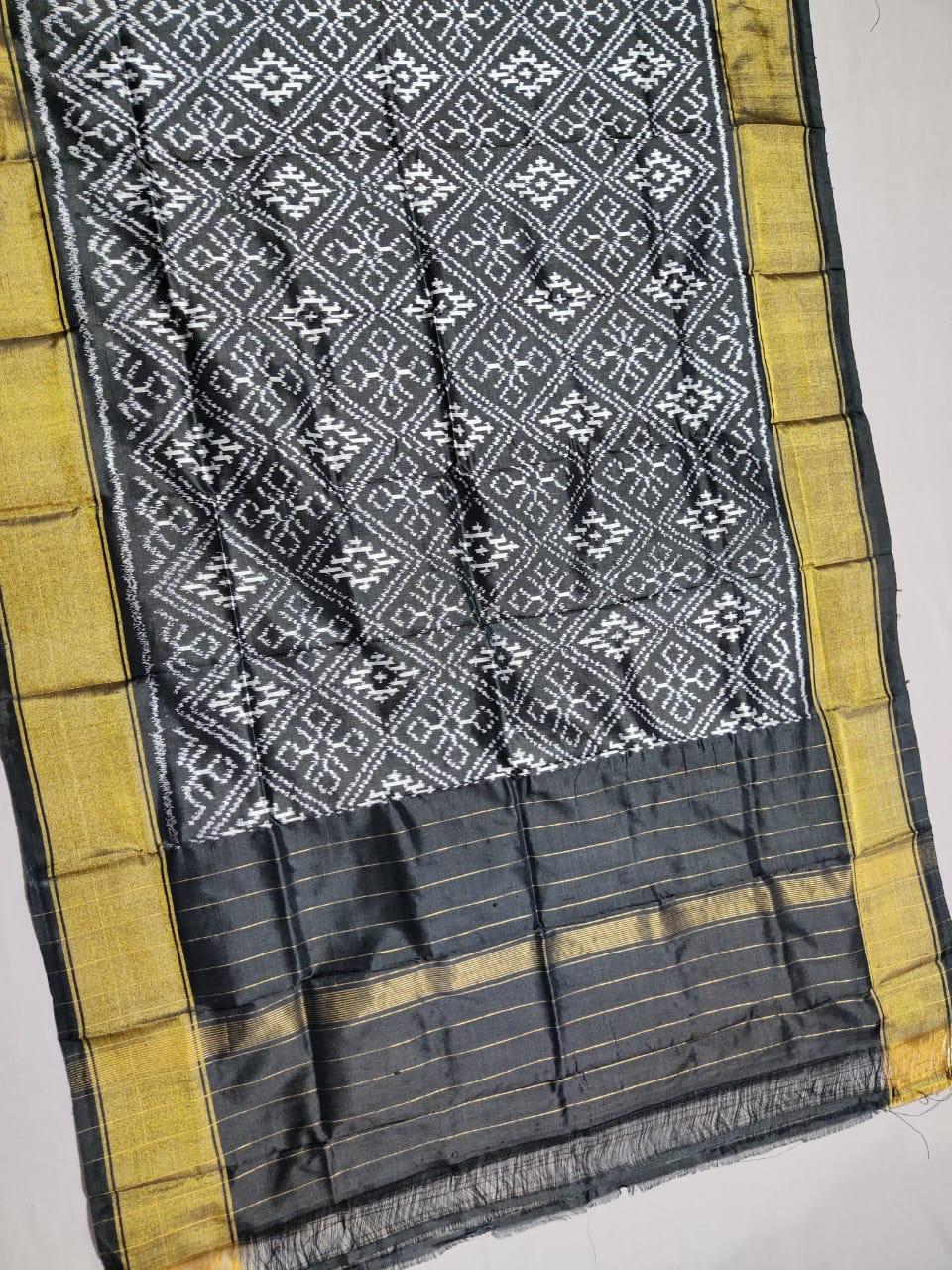 Pure Ikkat Pure Silk Duppata