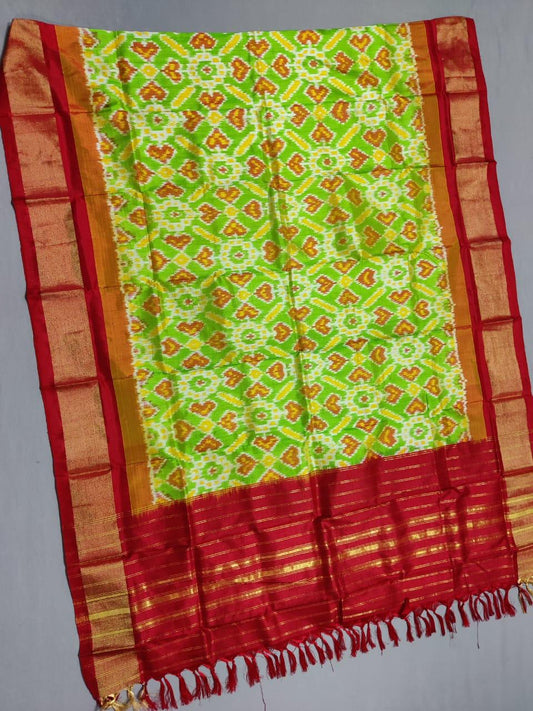 Pure Ikkat Pure Silk Duppata