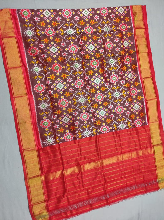 Pure Ikkat Pure Silk Duppata