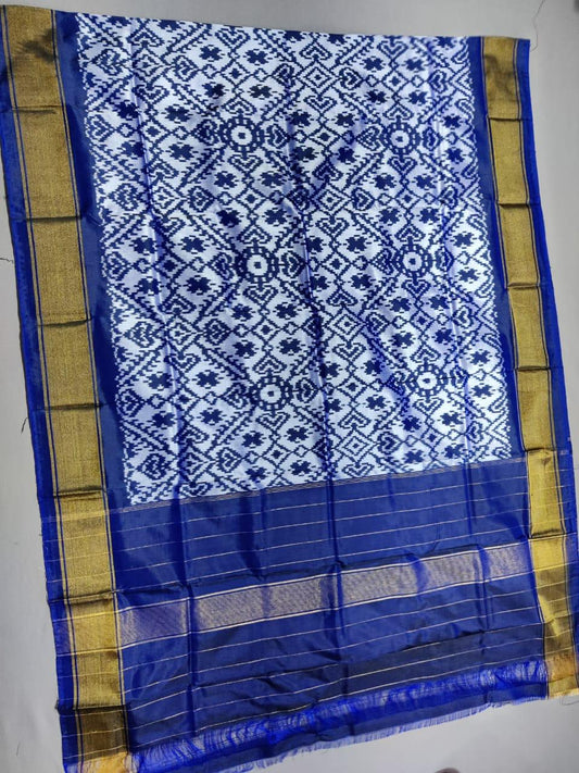 Pure Ikkat Pure Silk Duppata