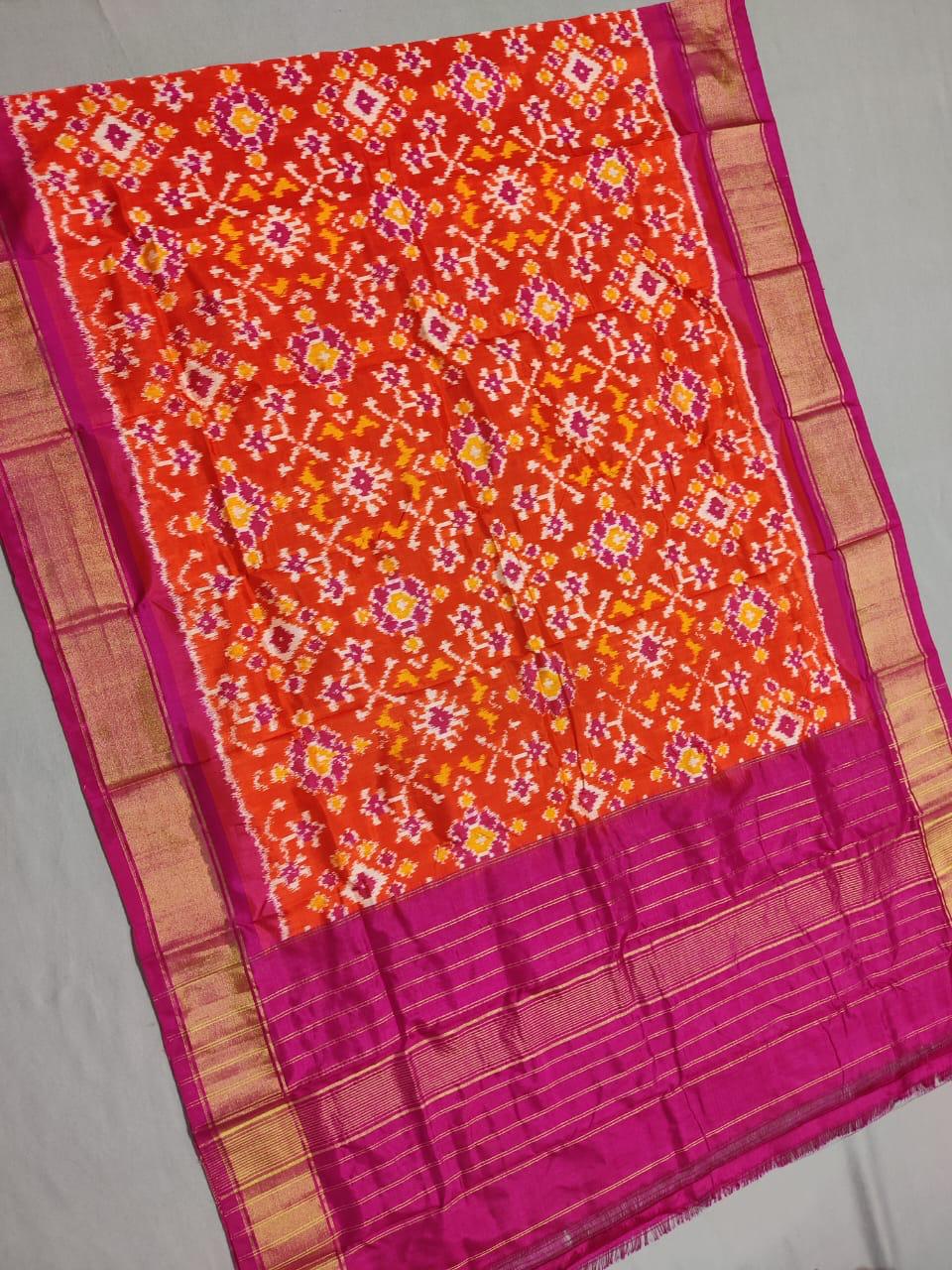 Pure Ikkat Pure Silk Duppata