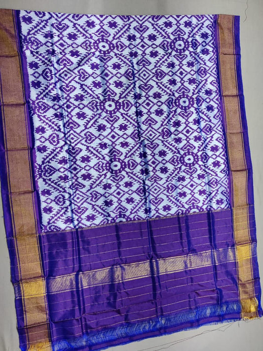 Pure Ikkat Pure Silk Duppata