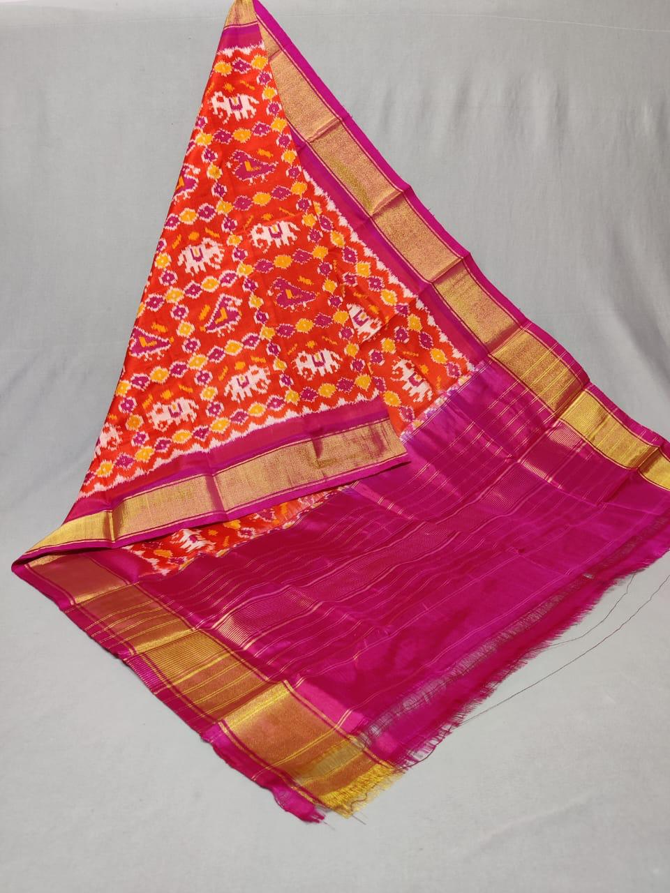 Pure Ikkat Pure Silk Duppata