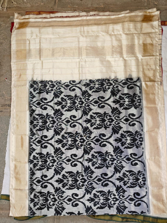 Pure Ikkat Pure Silk Duppata