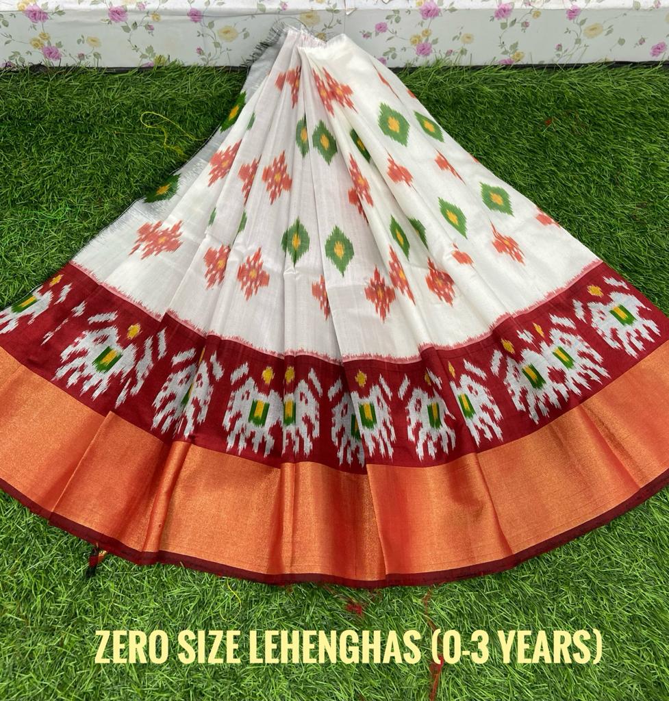 Buy Blue Silk Printed Sequin Lehenga Set For Girls by Yuvrani Jaipur Online  at Aza Fashions.
