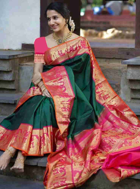 Kanchipuram Pure Silk Saree