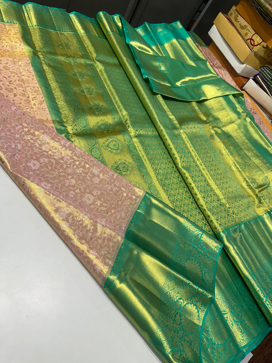 Kanchipuram Tissue Silk Saree