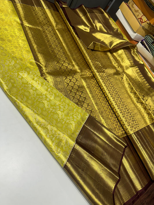 Kanchipuram Tissue Silk Saree