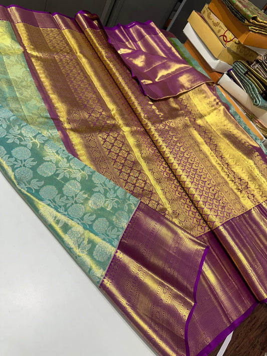 Kanchipuram Tissue Silk Saree