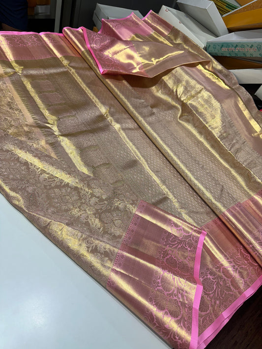 Kanchipuram Tissue Silk Saree