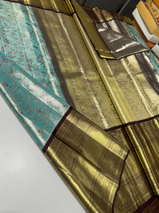 Kanchipuram Tissue Silk Saree