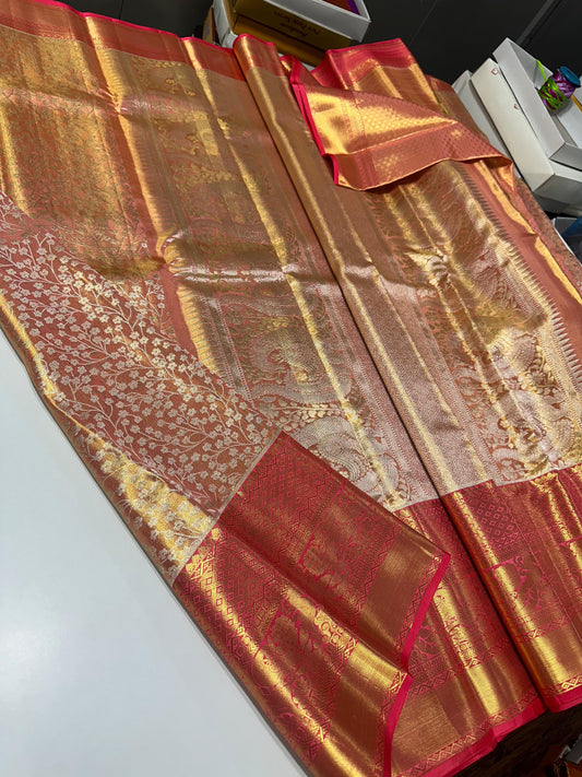 Kanchipuram Tissue Silk Saree