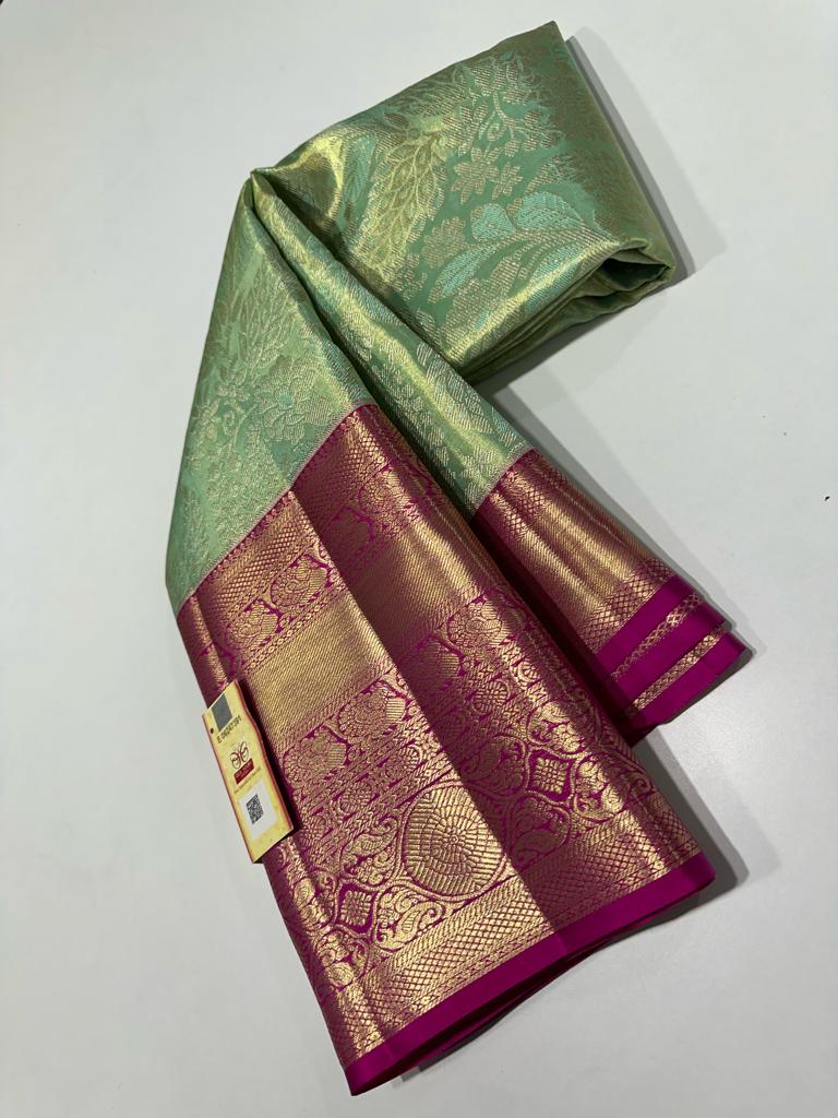Kanchipuram Pure Tissue Silk Saree