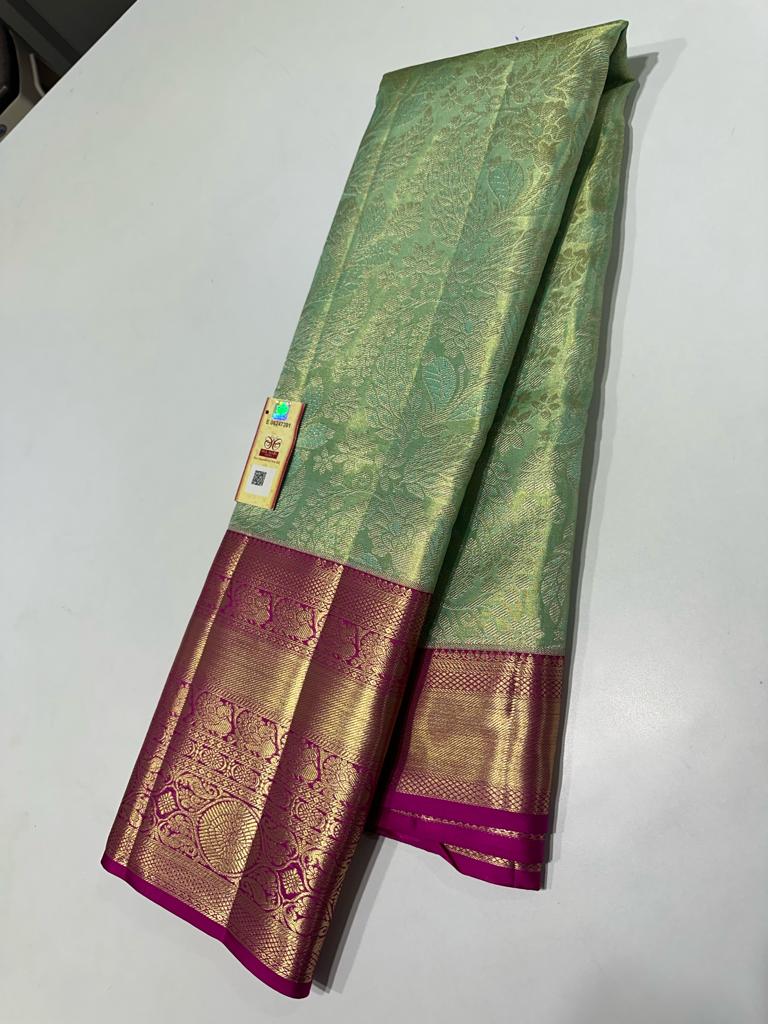 Kanchipuram Pure Tissue Silk Saree