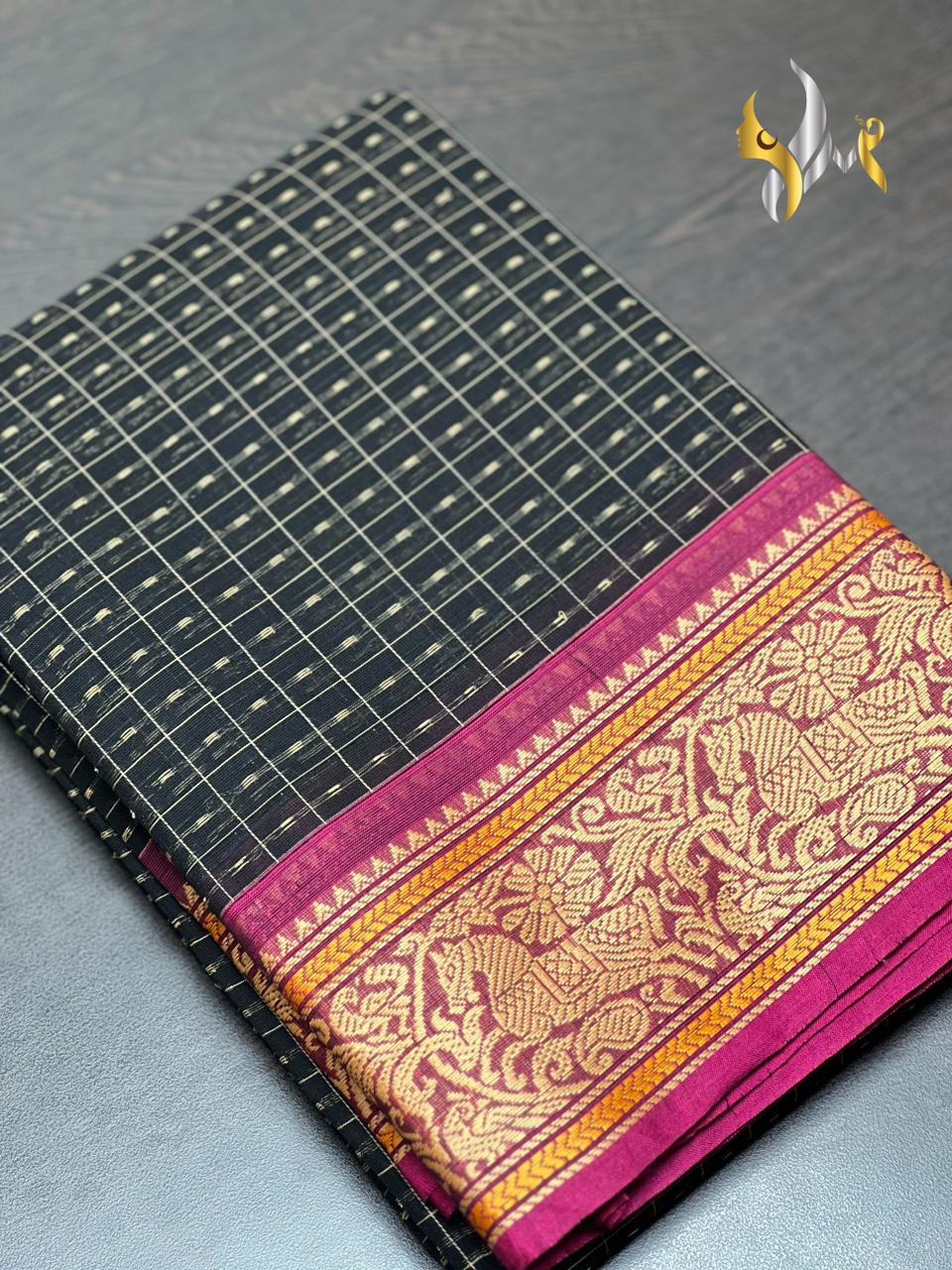 Kanchi Cotton Saree