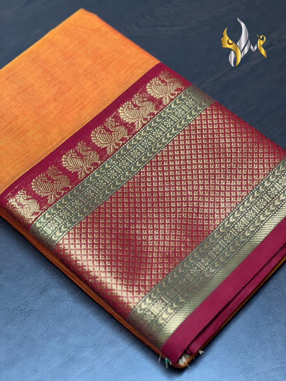 Kanchi Cotton Saree