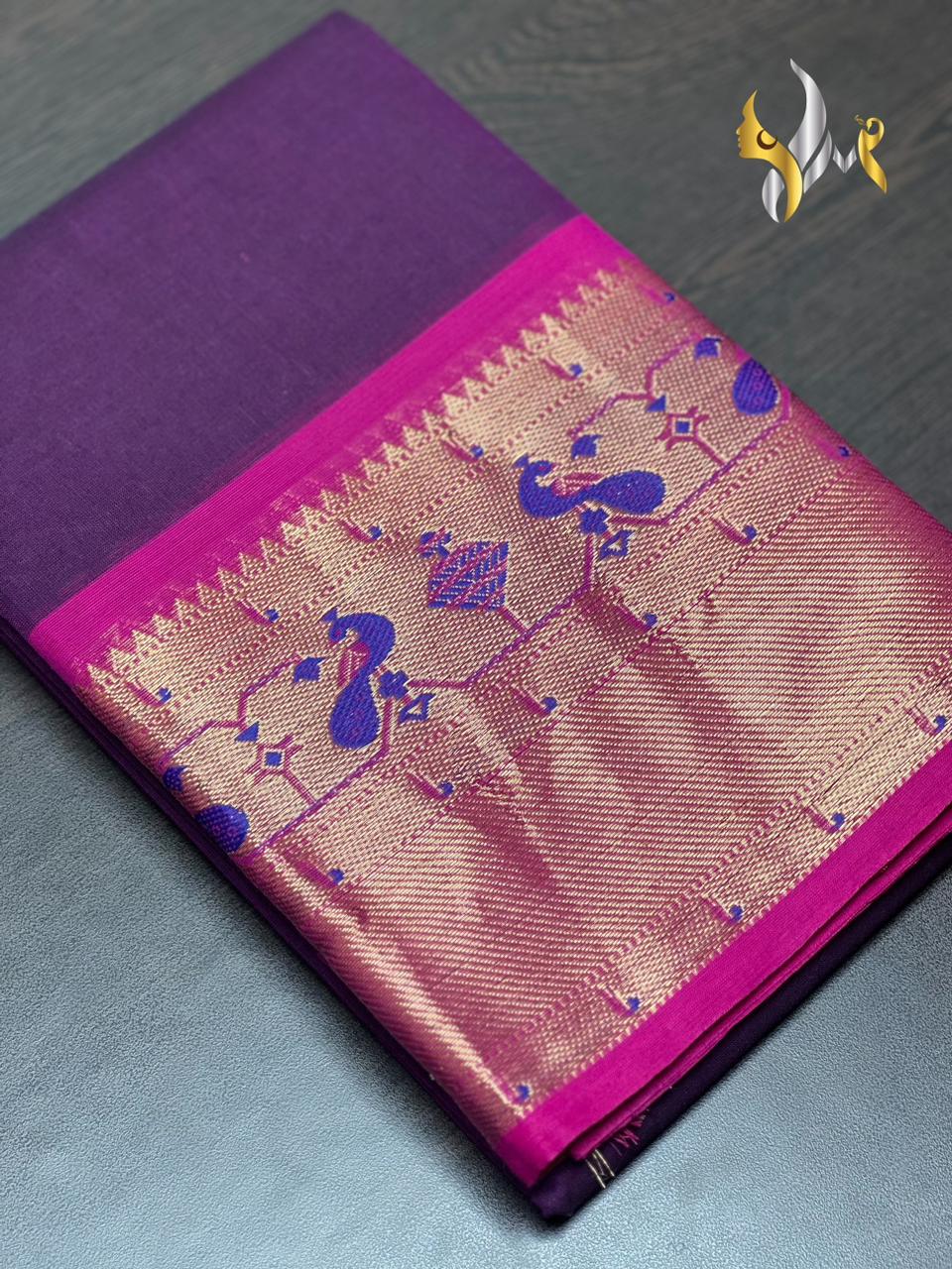 Kanchi Cotton Saree