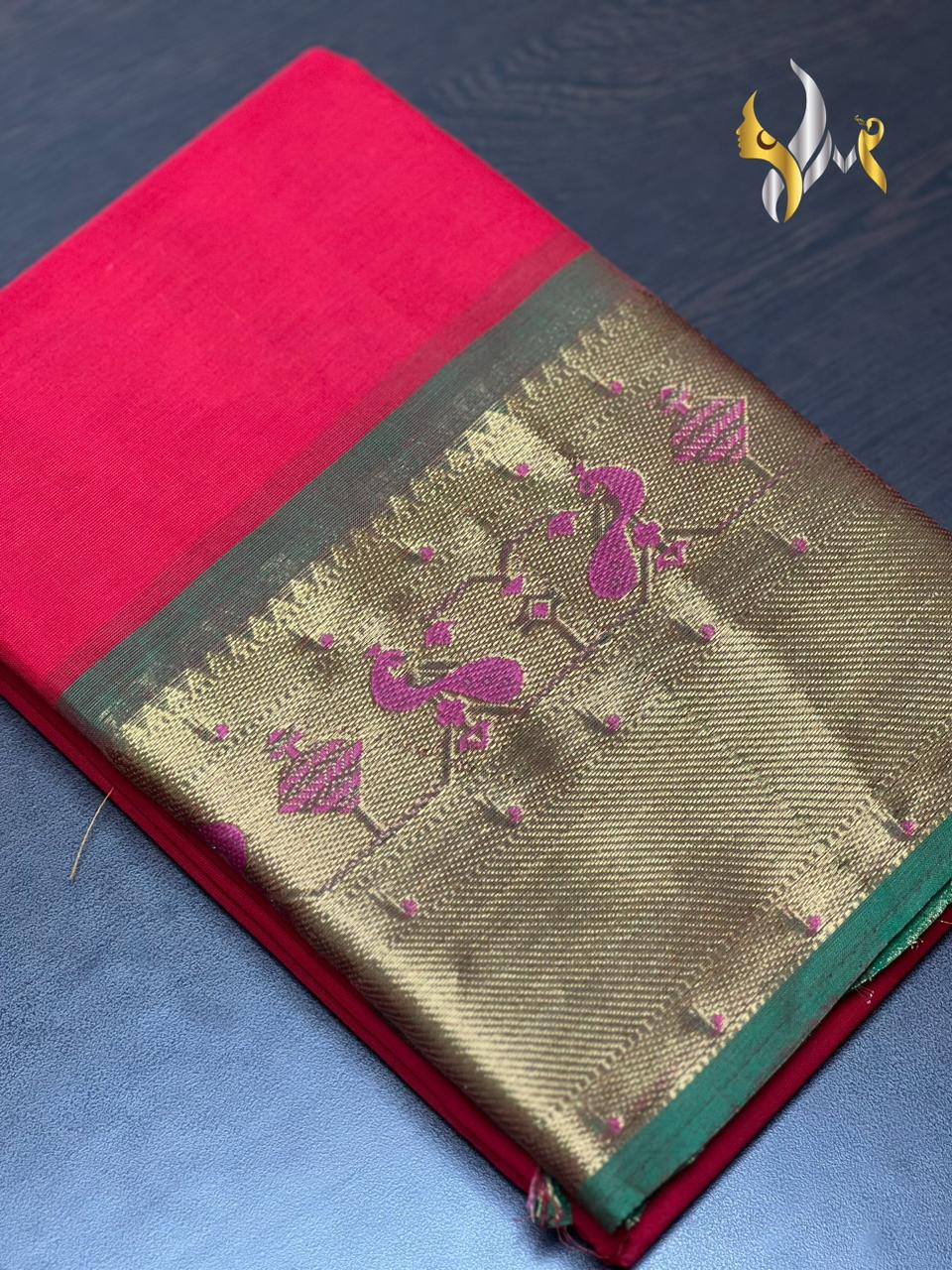 Kanchi Cotton Saree