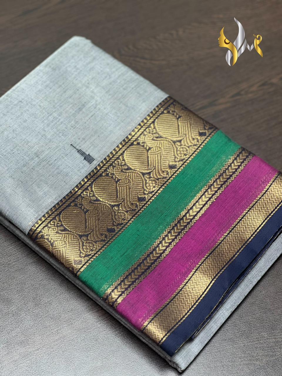 Kanchi Cotton Saree