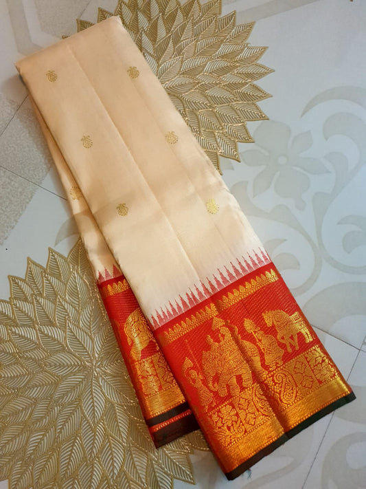 Kanchipuram Pure Silk Saree