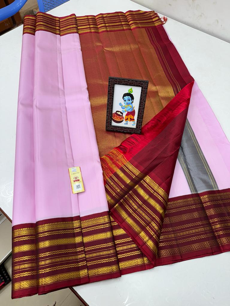 Casual Wear Plain Elampillai Korvai Silk Cotton Sarees Collections, With  Blouse Piece, 6,25 at Rs 799 in Thane