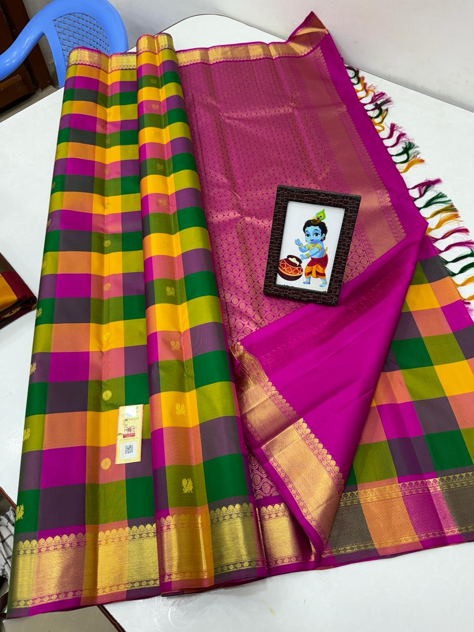 Kanchipuram Pure Silk Saree