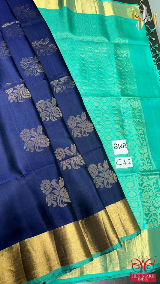 Kanchipuram Handloom Soft Silk Saree