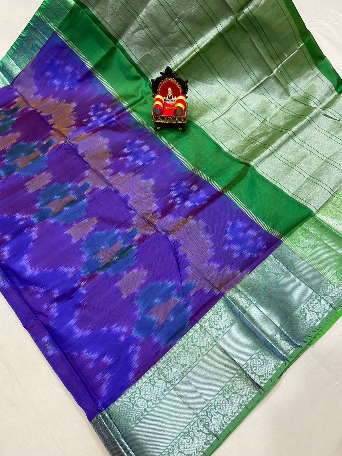 Kuppadam Pochampally Design Saree