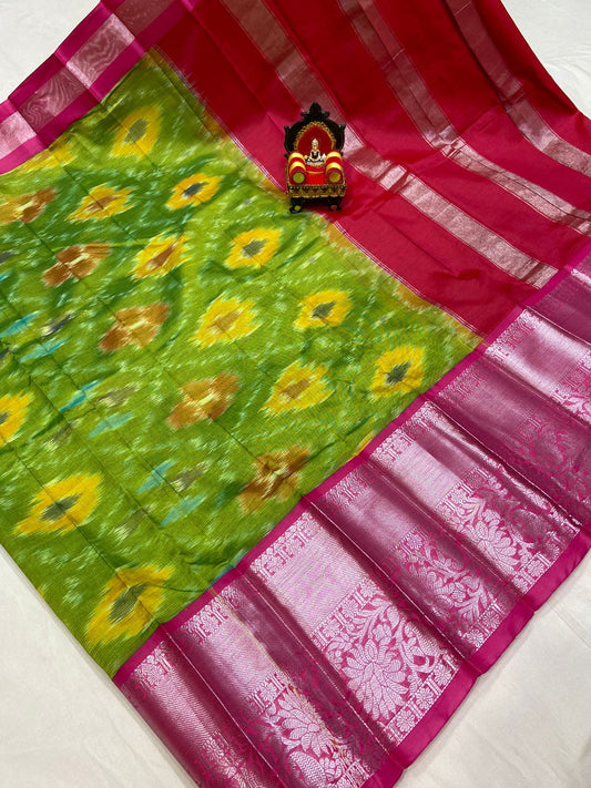 Kuppadam Pochampally Design Saree